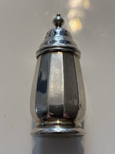 Georgian silver pepperette - georgian,