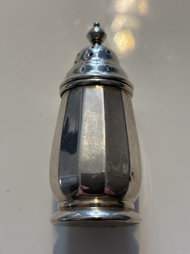 Georgian silver pepperette - georgian,