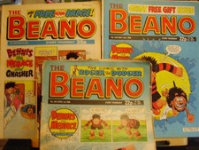 JOB LOT X 20 VINTAGE BEANO COMICS DENNIS MENACE MINNIE MINX 1989 1993 1994 2005
