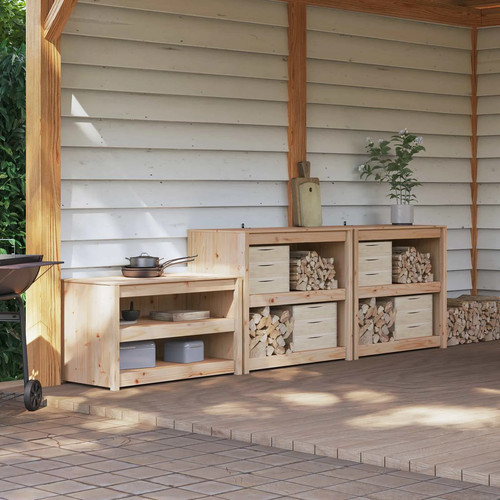 Outdoor kitchen cabinet