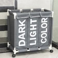 Laundry Basket Rolling On