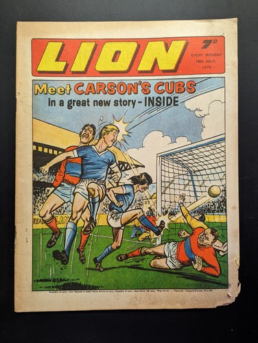 Lion comic 18th july 1970 - lion,