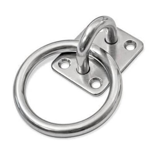 Square eye plate with - eye,