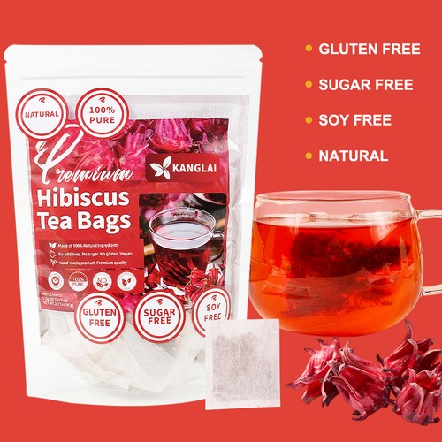 Hibiscus tea 60bags natural - 60bags,