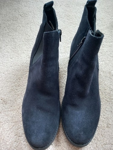 Tamaris ladies navy suede size - ladies,
