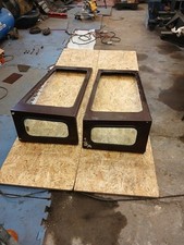 land rover defender 110 County Wagon Station Side Panels In burgundy Original  