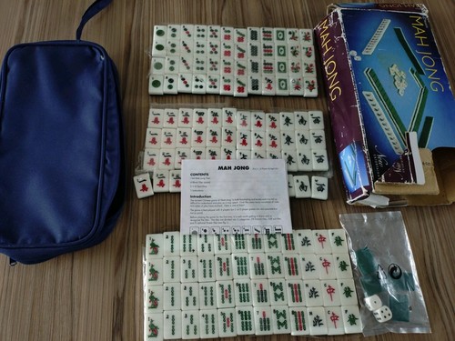 Classic mahjong 144 tile set - classic,