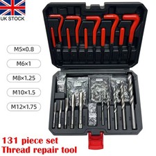 131Pcs Thread Repair Set HSS