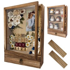 Shadow Box Frame with Drawer