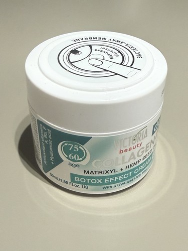 Botox effect face - botox, cream