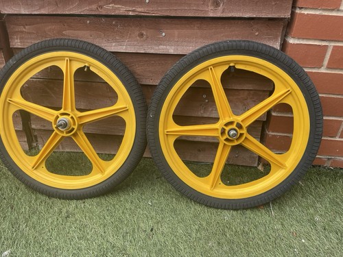 Skyway mag wheels yellow 20 - oe,