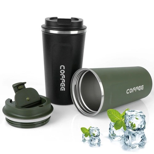 Coffee mug cup flask 510ml - coffee,
