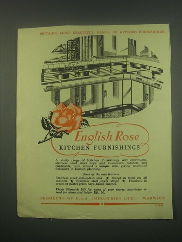 1949 english rose kitchen - 1949,