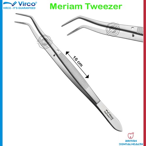 Meriam cotton thumb forceps - meriam,