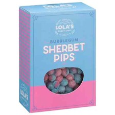 Lola's Sweet Stall Sherbet Pips Ideal Xmas Treat For Friends - Bubblegum Flavour