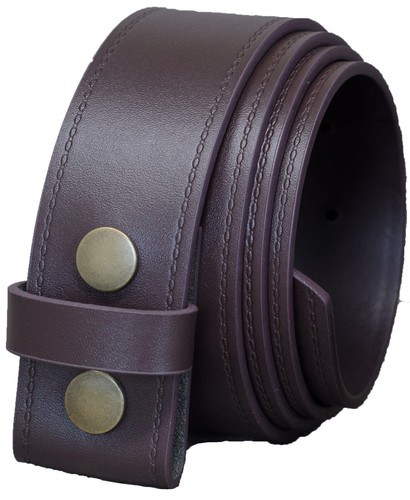 Mens real leather - leather, on