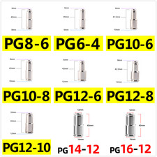 Stainless Steel Pneumatic Push in Fittings, Female Male Stud Fit hose Connector 
