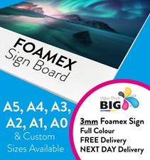 Foamex Sign Foam Board 3mm