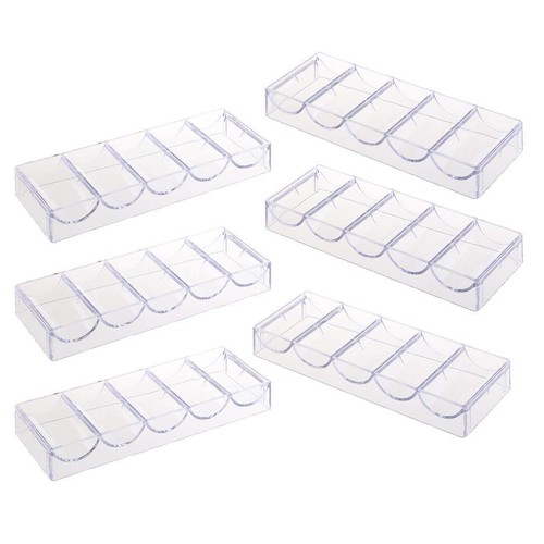 Pieces acrylic poker chip - 6,