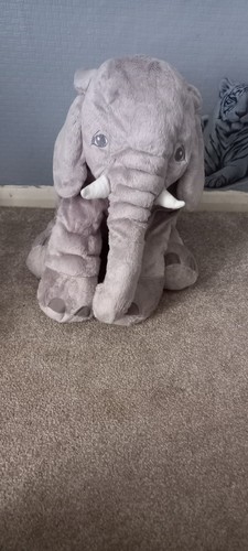 Huge elephant teddy plush - elephant,