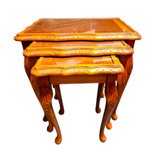 Queen Anne Style Set of Nesting Tables