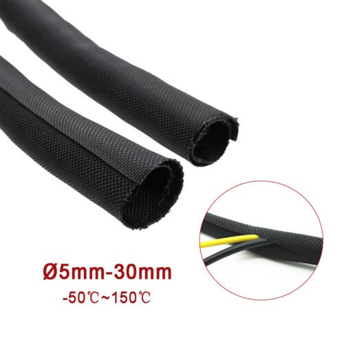 Braided sleeving self closing - braided,