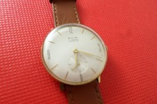 Vintage Avia GP Subsecond, 17 Jewel Incabloc Watch, VG, VGWO, New Strap (3607)