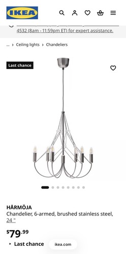 Ceiling light chandelier ikea - light,