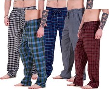 Mens Pajama Pants Woven Cotton