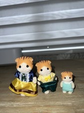 Sylvanian Families Maple Cat Figures X 3