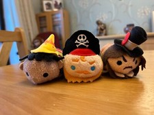 Disney Park exclusive Disney plush Tsum Tsum's set of 3 no card tags