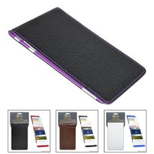 On Par Premium Golf Scorecard Holder Crocodile Leather With Free Game Trackers