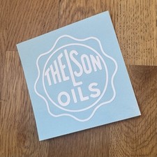 Thelson Oils Sticker Decal