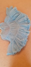 Ladies Pale Blue Double Layer Nylon Petticoat 26"