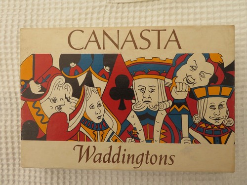 Vintage waddingtons canasta - vintage,