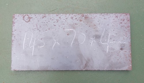 Mild steel plates - mild, 145mm