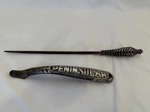 Antique cast iron peninsular - cast,