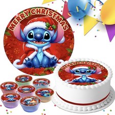 STITCH SANTA MERRY CHRISTMAS