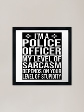 Police officer saying - officer, funny