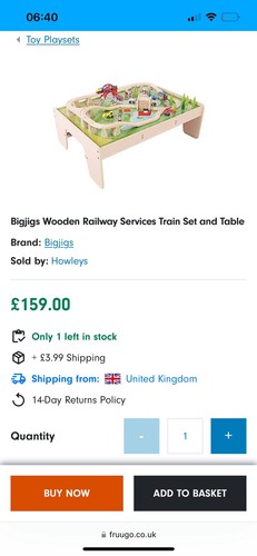 Big jigs wooden train - big,