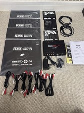 Rane SL4 Professional Serato DJ DVS USB Interface With 4 Sealed Control Vinyls