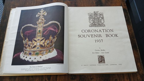 Coronation souvenir book king - coronation,