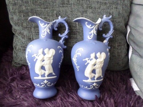 Old wedgwood jasperware - wedgwood, ewers