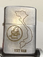 ZIPPO 1966 VIETNAM WAR MAP
