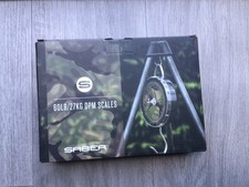 Saber Fishing Scales Camo Dial DPM Portable Weigh Travel Carp Sea Tackle 60lb UK