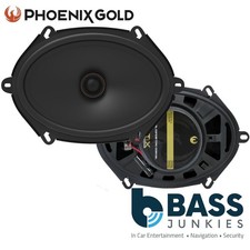 Phoenix Gold 5x7" 300W A Pair 2 Way Triaxial Car Van Door Speakers Pair