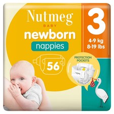 Nutmeg Ultra Dry Nappies Size