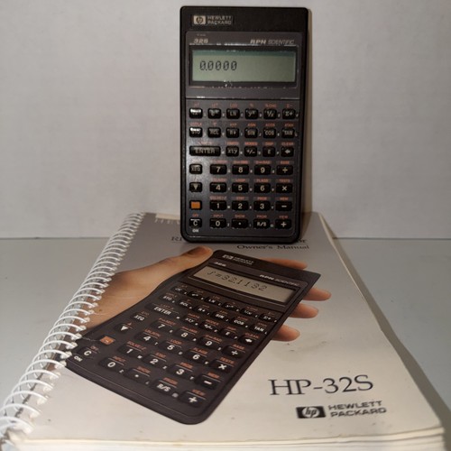 Hewlett packard 32s - hewlett-packard, hp