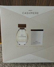 NEXT Cashmere Perfume 50ml And Candle New. Packed