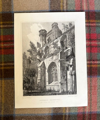 Antique print dunkeld - antique,